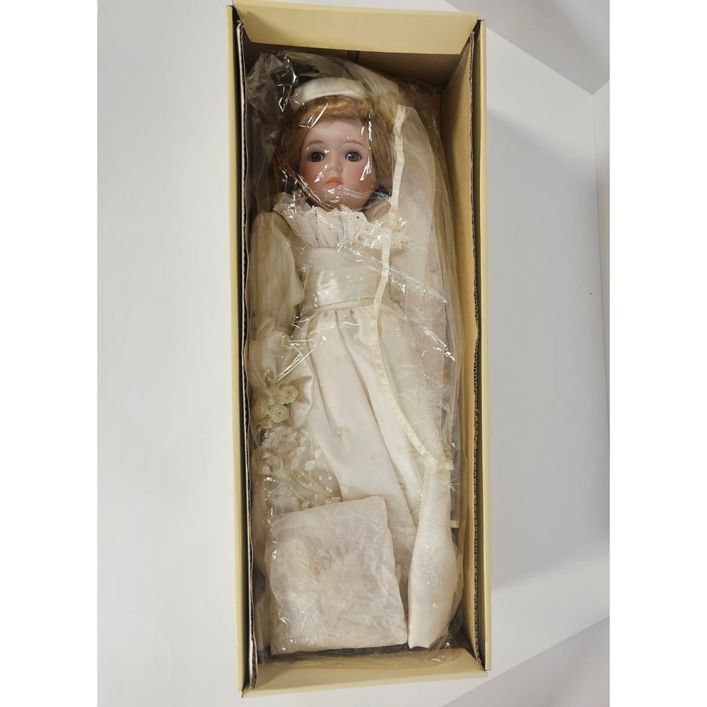 Victoria Ashlea Originals Goebel Porcelain Bride Doll Limited Edition NIB 24in